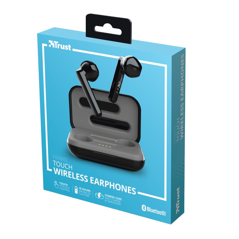 Trust Primo Touch Bluetooth Wireless Headset Black