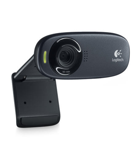 Logitech C310 HD Webkamera Black