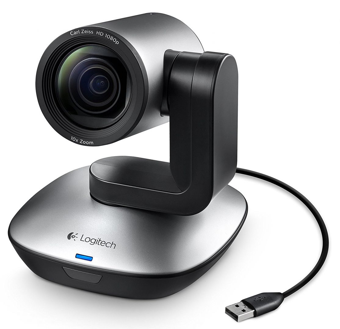 Logitech PTZ PRO 2 Full HD Webkamera Black/Silver