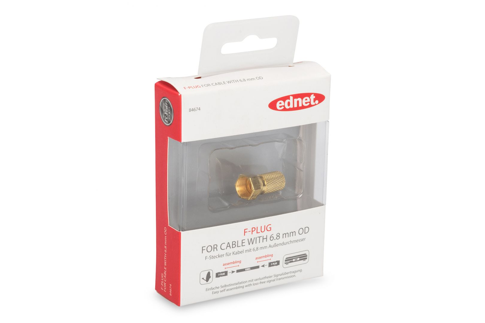 Ednet SAT F-Plug