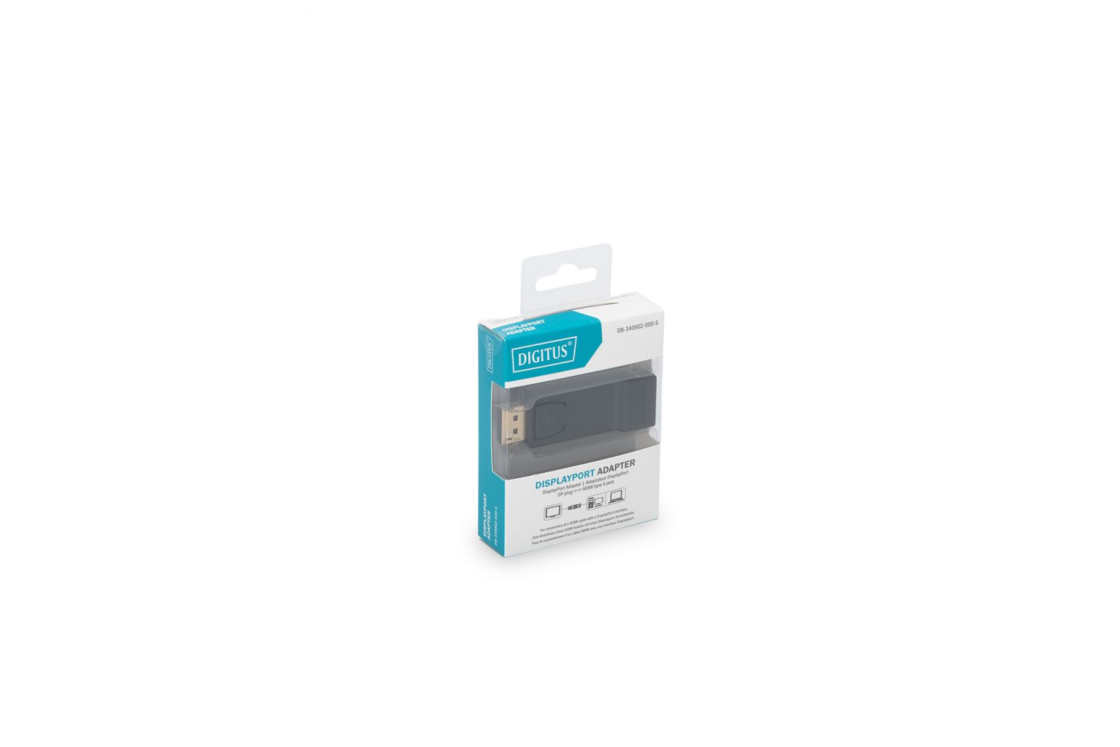 Digitus DisplayPort adapter, DP - HDMI type A