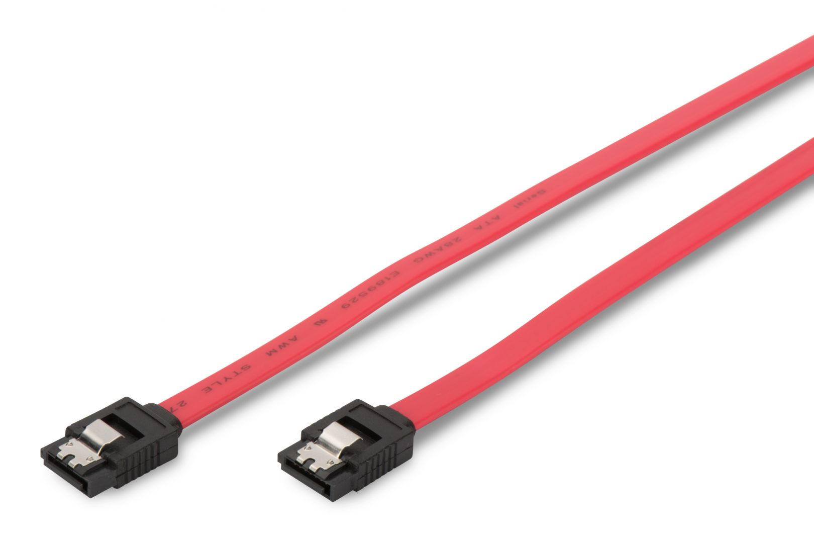 Assmann SATA connection cable, L-type, w/ latch