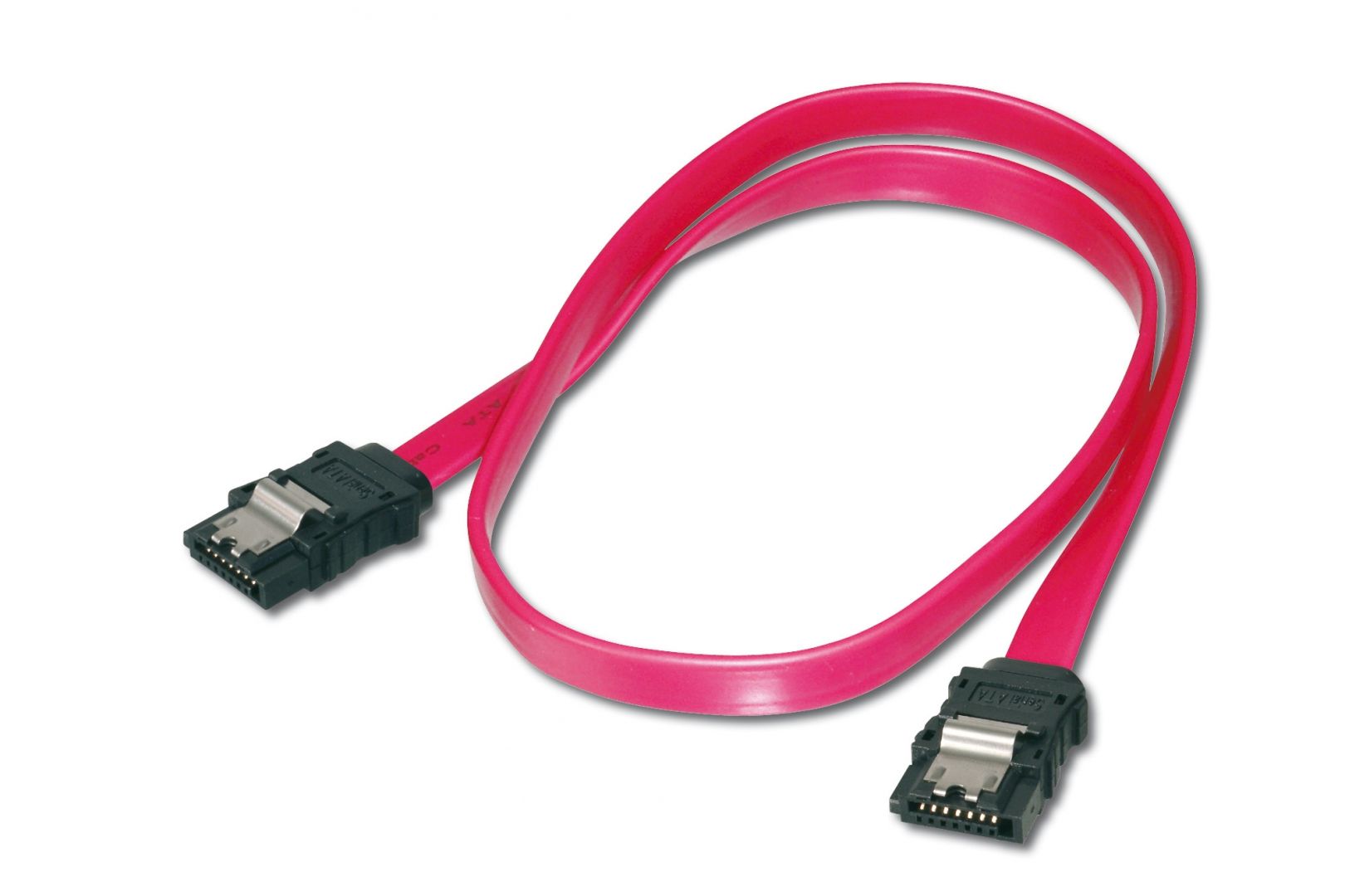 Assmann SATA connection cable, L-type, w/ latch