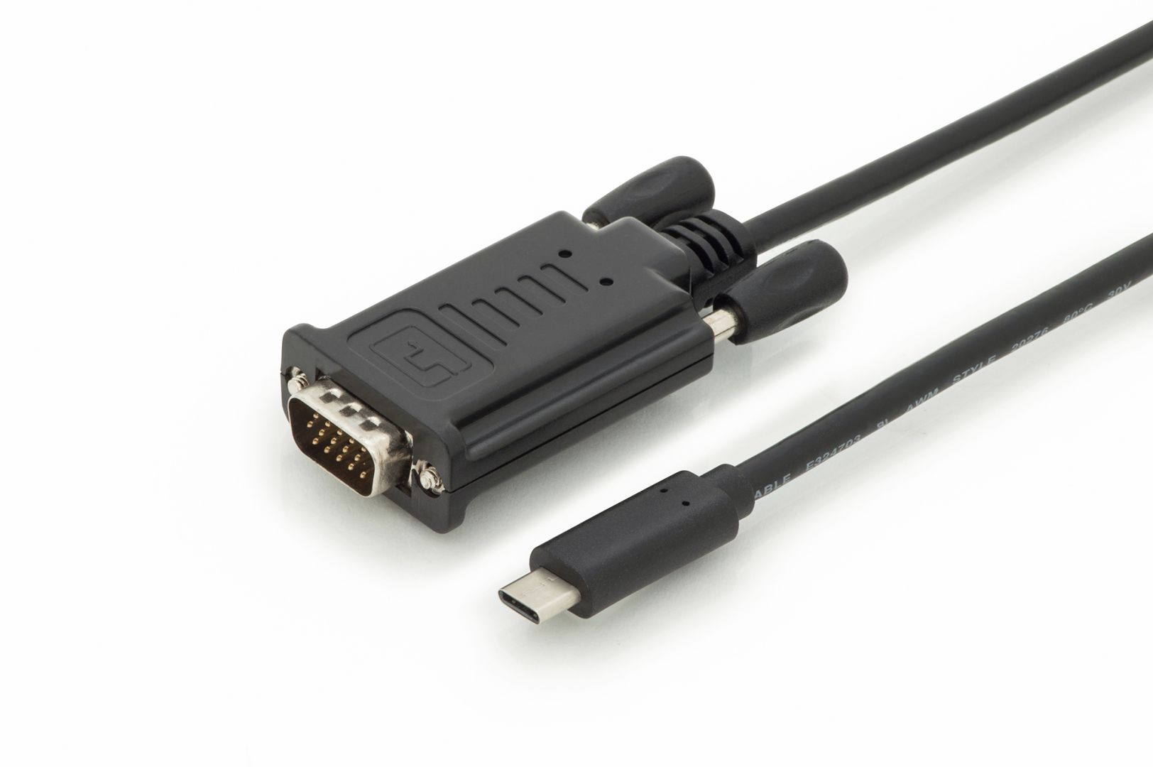 Assmann USB Type-C adapter cable, Type-C to VGA