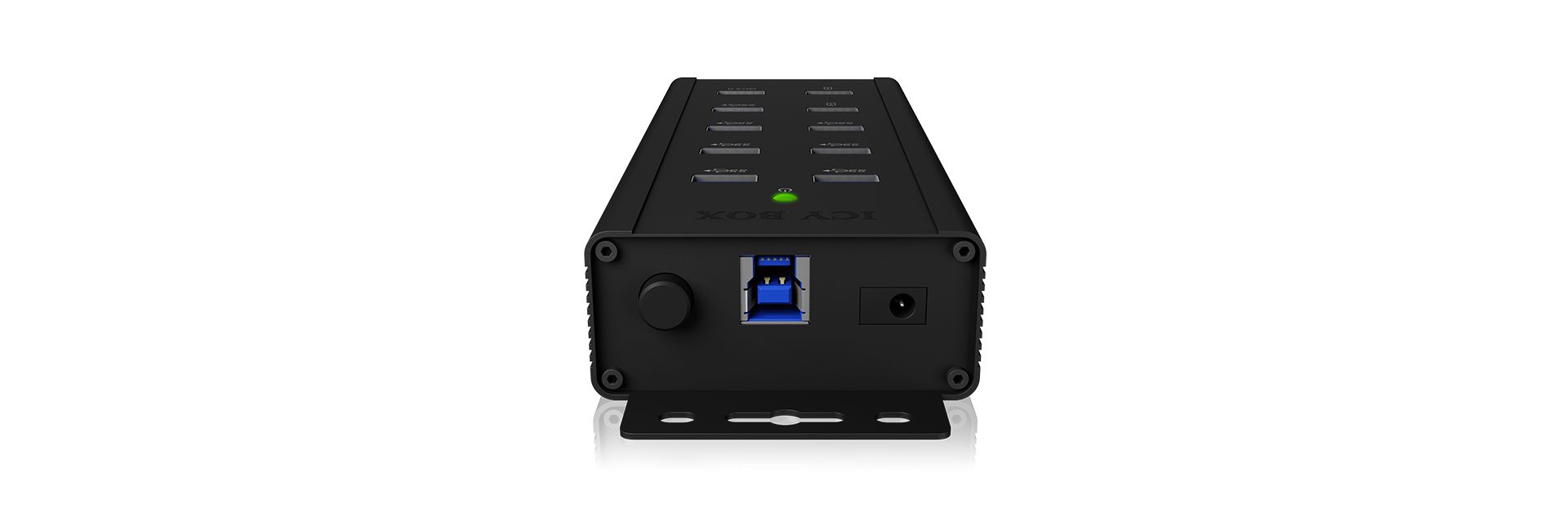 Raidsonic IcyBox IB-HUB1703-QC3 7 port USB 3.0 Hub with 3 charge ports