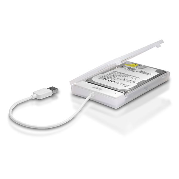 AXAGON ADSA-1S 2,5" USB2.0 HDD SATA White