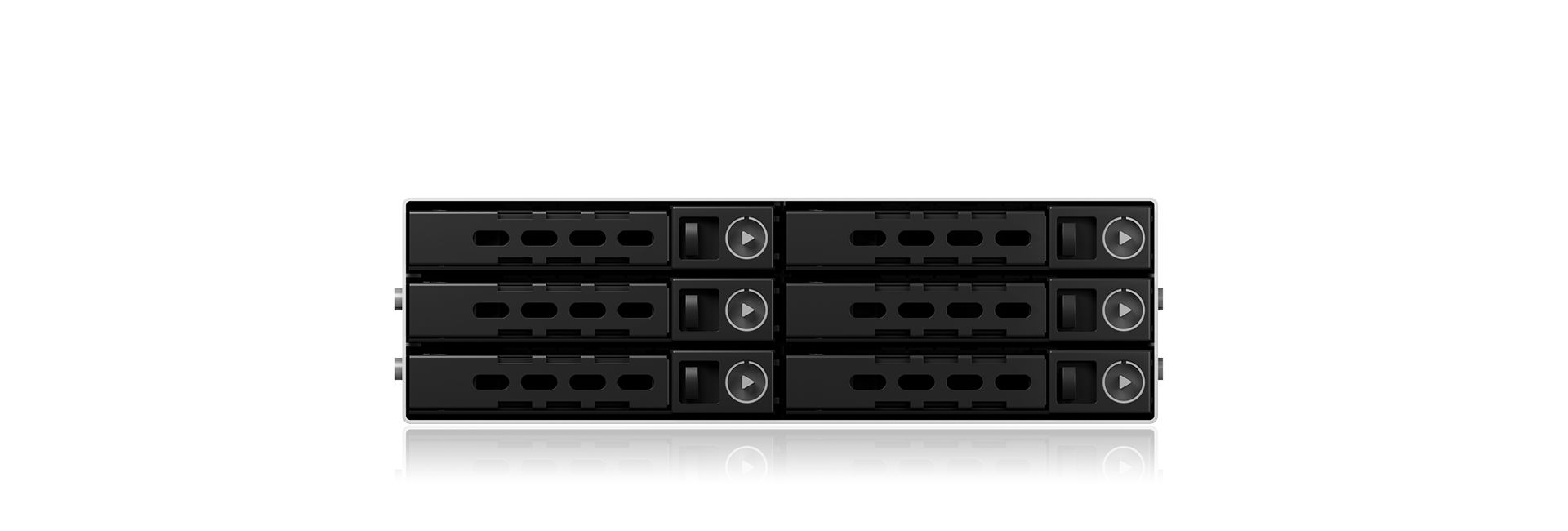 Raidsonic IcyBox IB-2260SSK-12G Backplane for 6x 2,5"