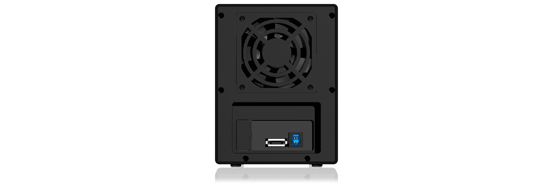 Raidsonic IcyBox IB-3640SU3 External 4x JBOD enclosure with eSATA and USB 3.0 for 3.5" SATA hard drives