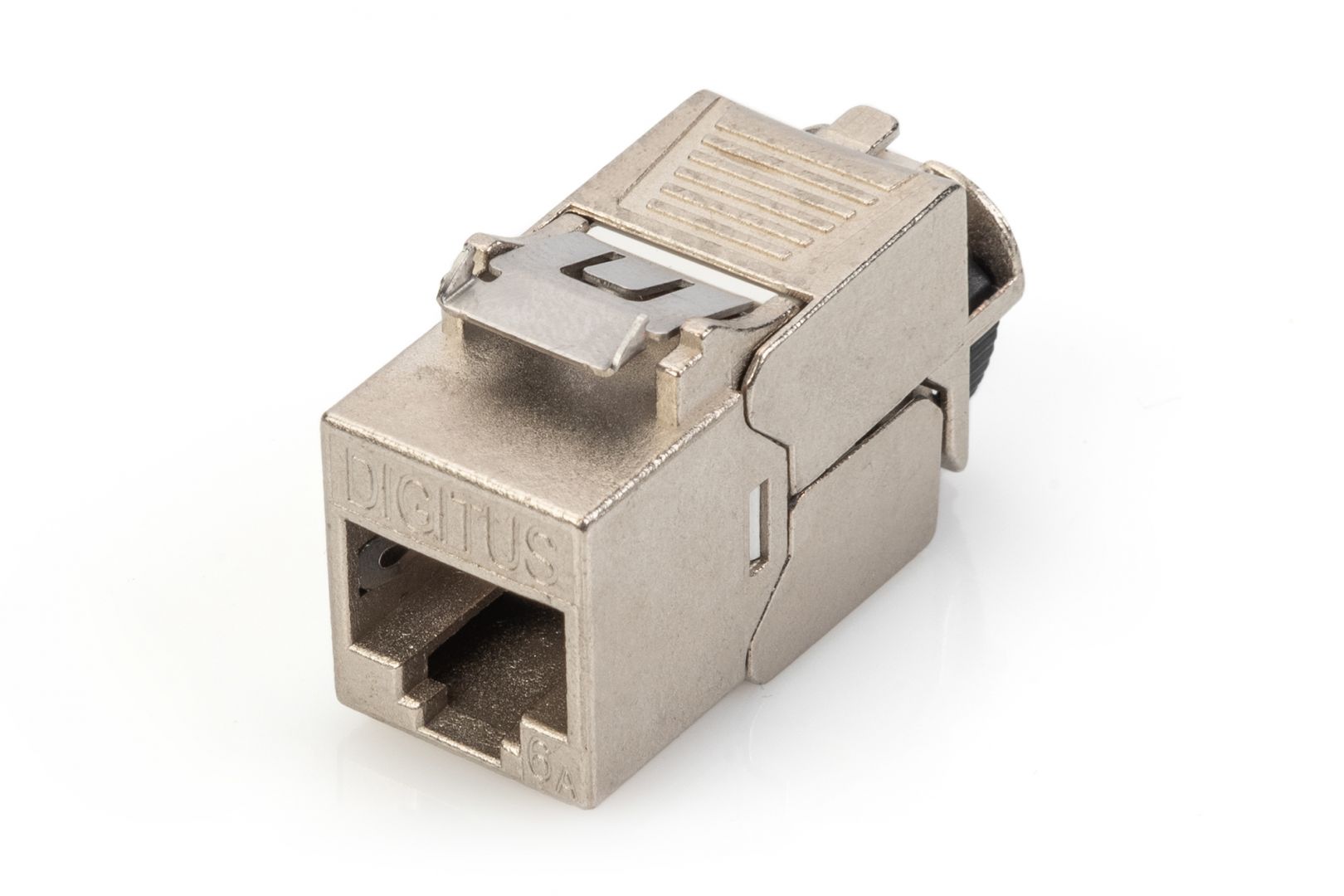 Digitus CAT 6A Keystone Jack, STP, tool free, dust cover