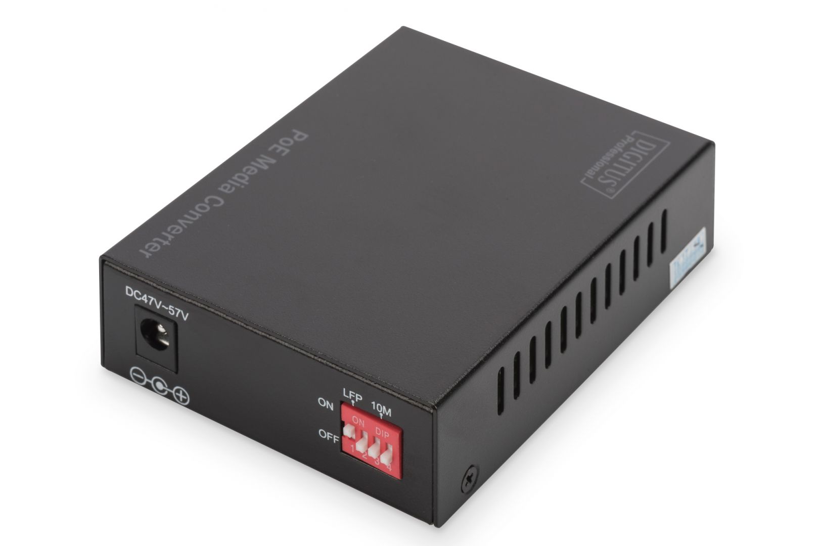 Digitus Gigabit Ethernet PoE+ Media Converter, SFP