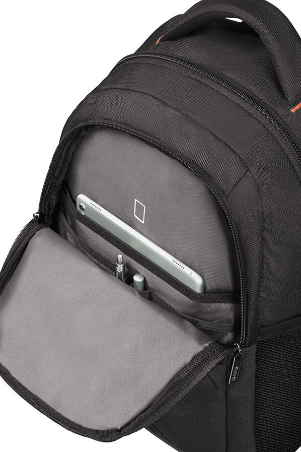 Samsonite AmericanTourister At Work 13,3"-14,1" Laptop Backpack Black/Orange