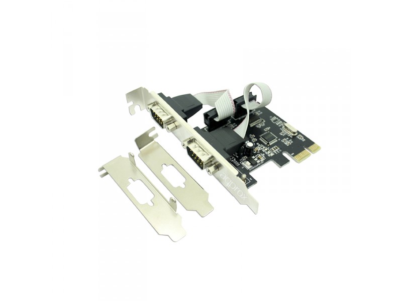 Approx APPPCIE2S PCI-E kártya 2 db soros port
