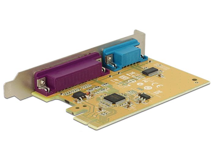 DeLock PCI Express Card > 1 x Serial + 1 x Parallel