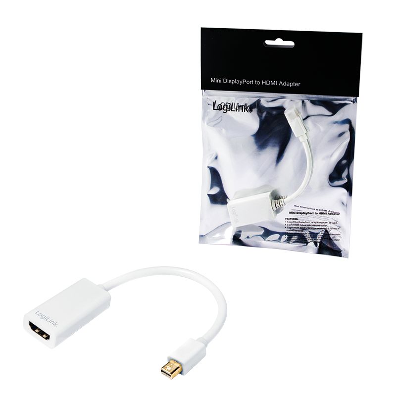 Logilink CV0036A miniDisplayPort 1.1 to HDMI with Audio adapter