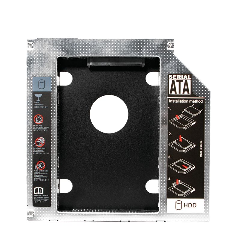 Logilink AD0017 2,5" SATA HDD Caddy for a 9,5mm high CD/DVD/Blu-ray drive slot