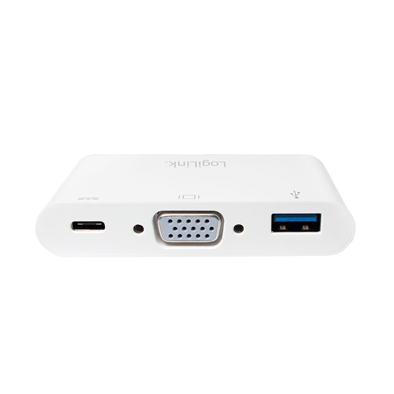 Logilink UA0260 USB-C 3.1 to VGA multiport adapter with PD