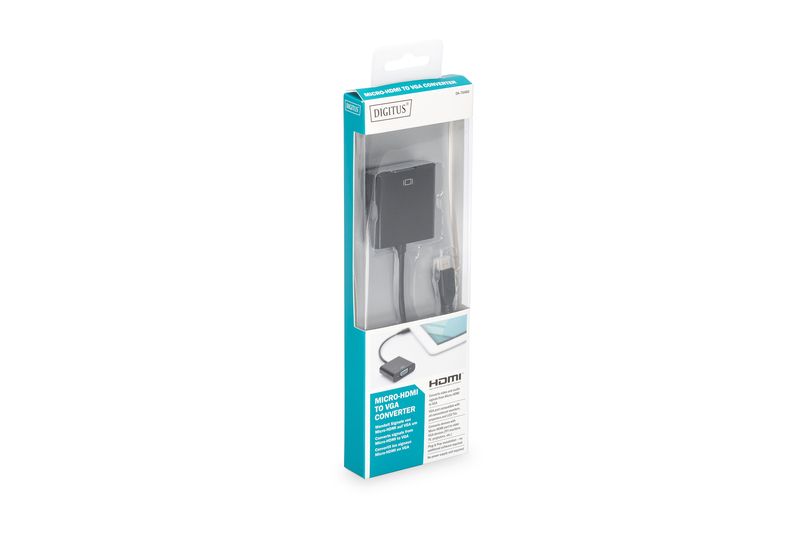 Digitus DA-70460 Micro-HDMI to VGA converter