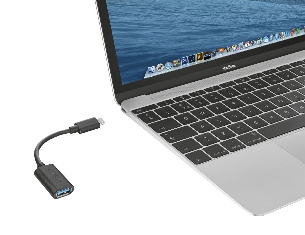 Trust USB-C to USB3.0 Converter adapter Black