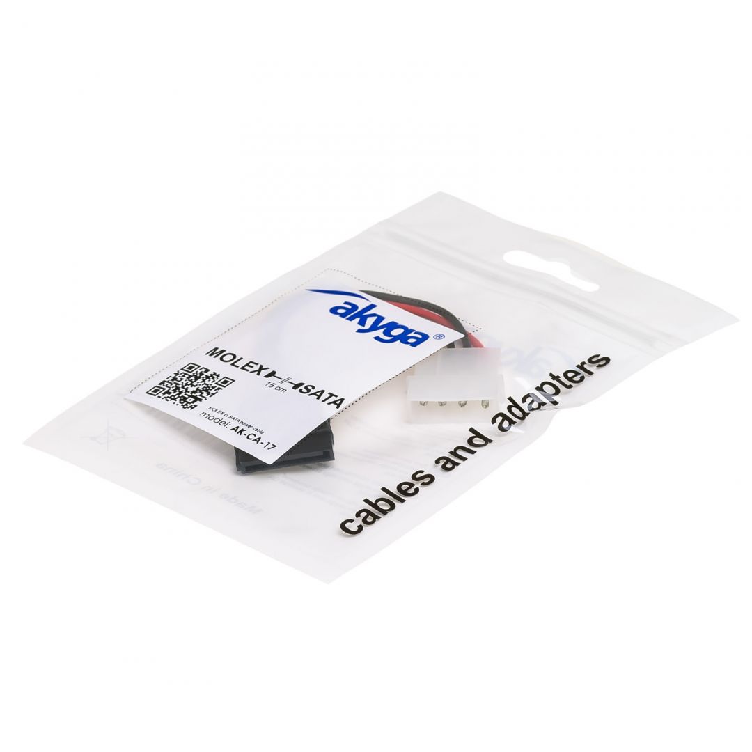 Akyga AK-CA-17 Molex/SATA cables and adapter