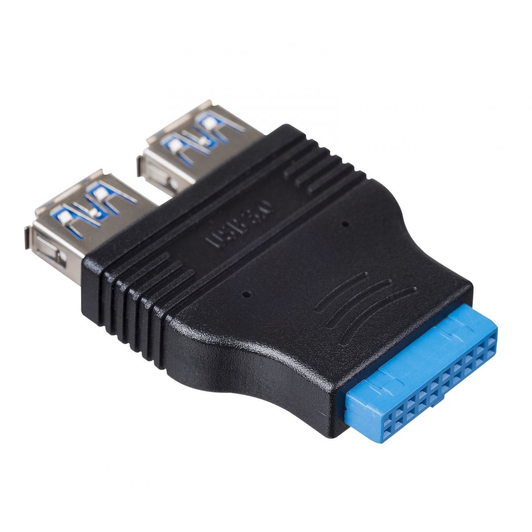 Akyga AK-CA-58 goldpin ATX to 2xUSB Adapter