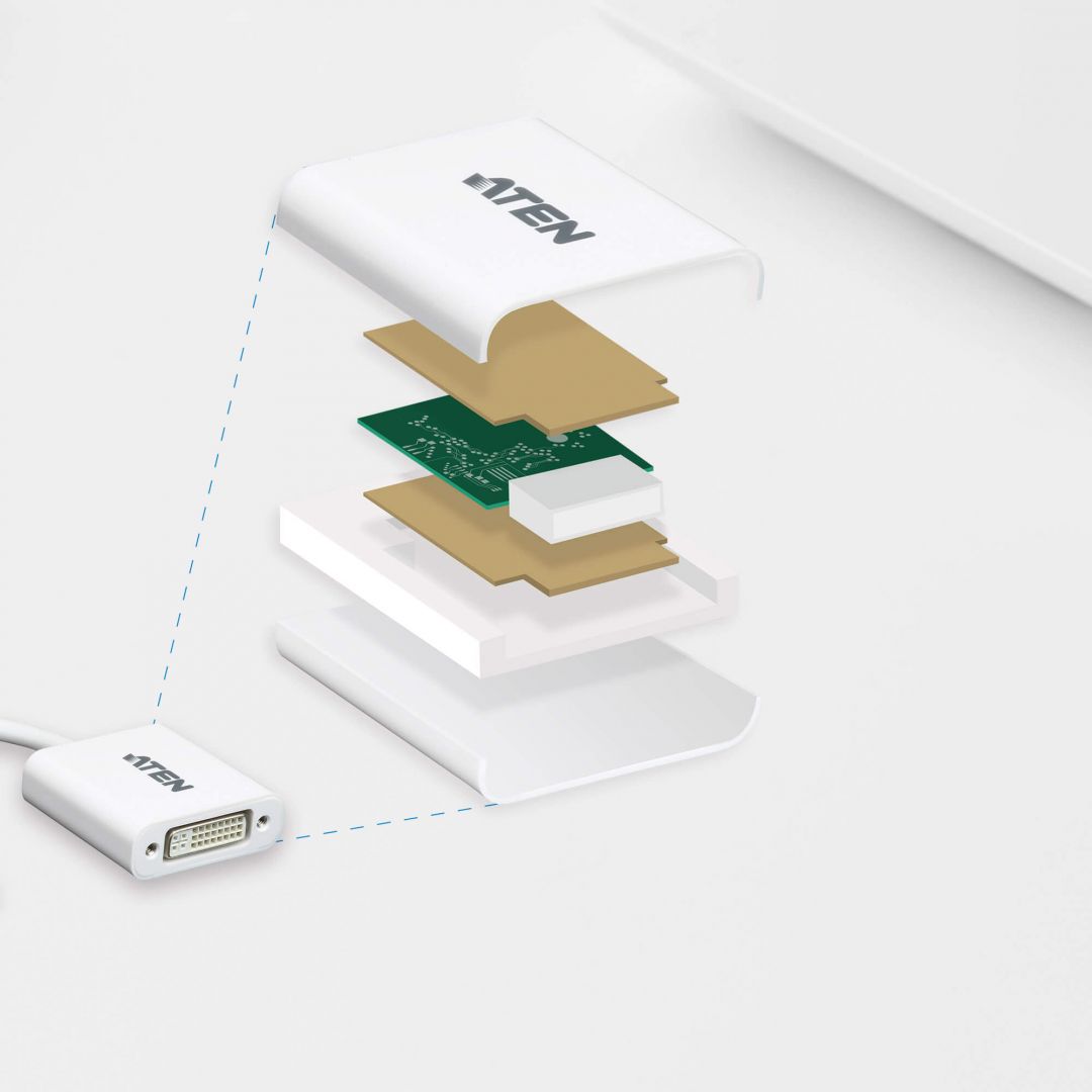 ATEN VC965-AT DisplayPort to DVI Adapter