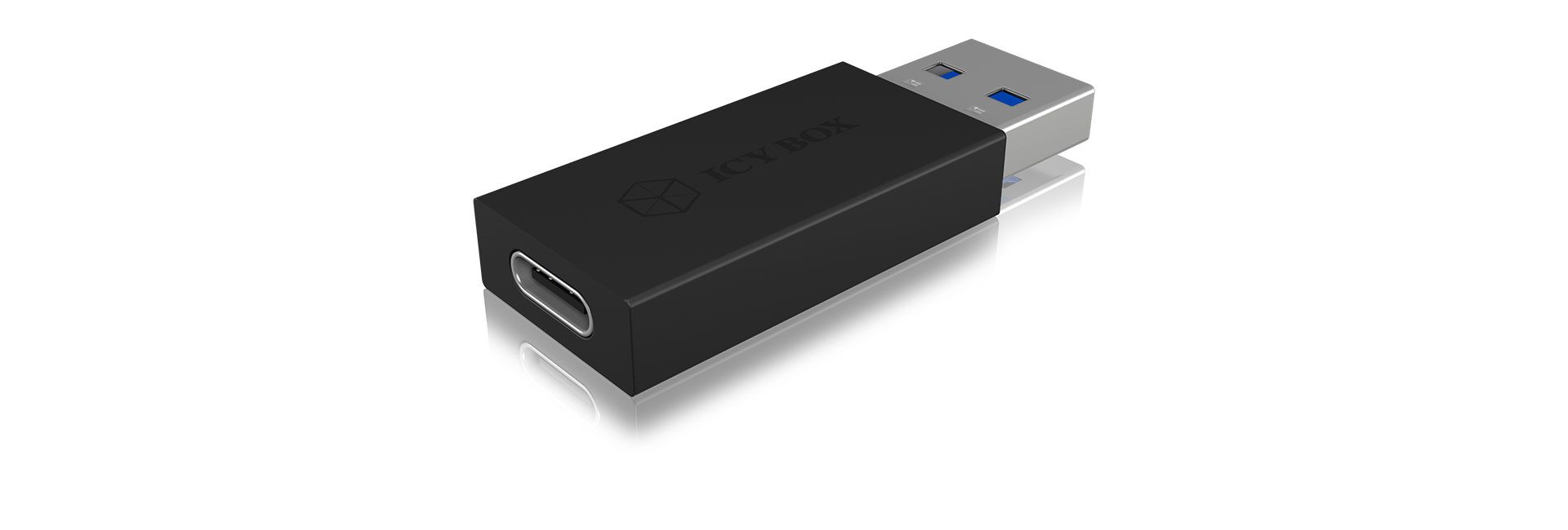 Raidsonic IcyBox IB-CB015 Adapter for USB 3.1 (Gen 2) Type-A plug to Type-C socket