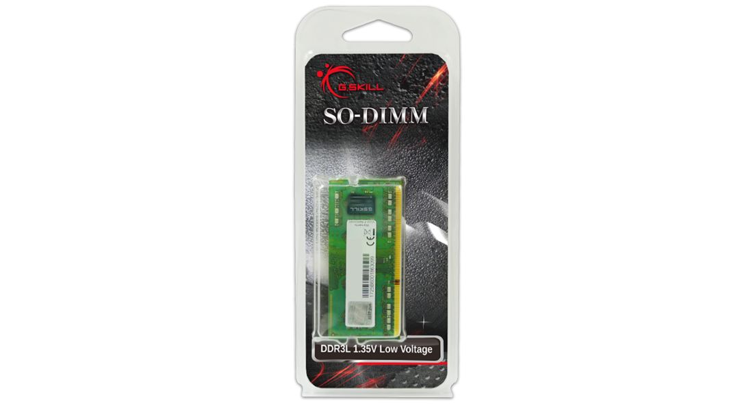 G.SKILL 4GB DDR3L 1600MHz SODIMM