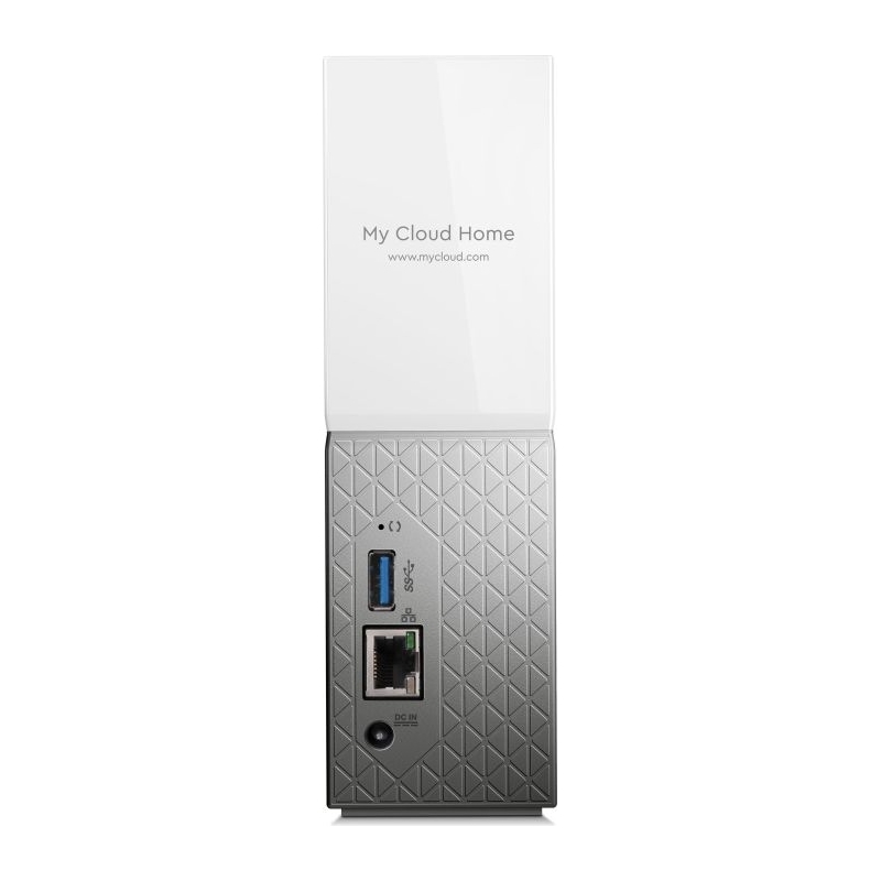 Western Digital 8TB 3,5" My Cloud Home RJ45/USB3.0 White/Grey WDBVXC0080HWT