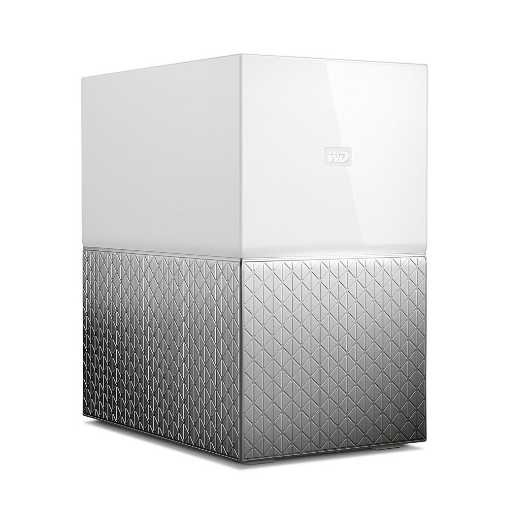 Western Digital 4TB 3,5" My Cloud Home Duo RJ45/USB3.0 White/Grey WDBMUT0040JWT