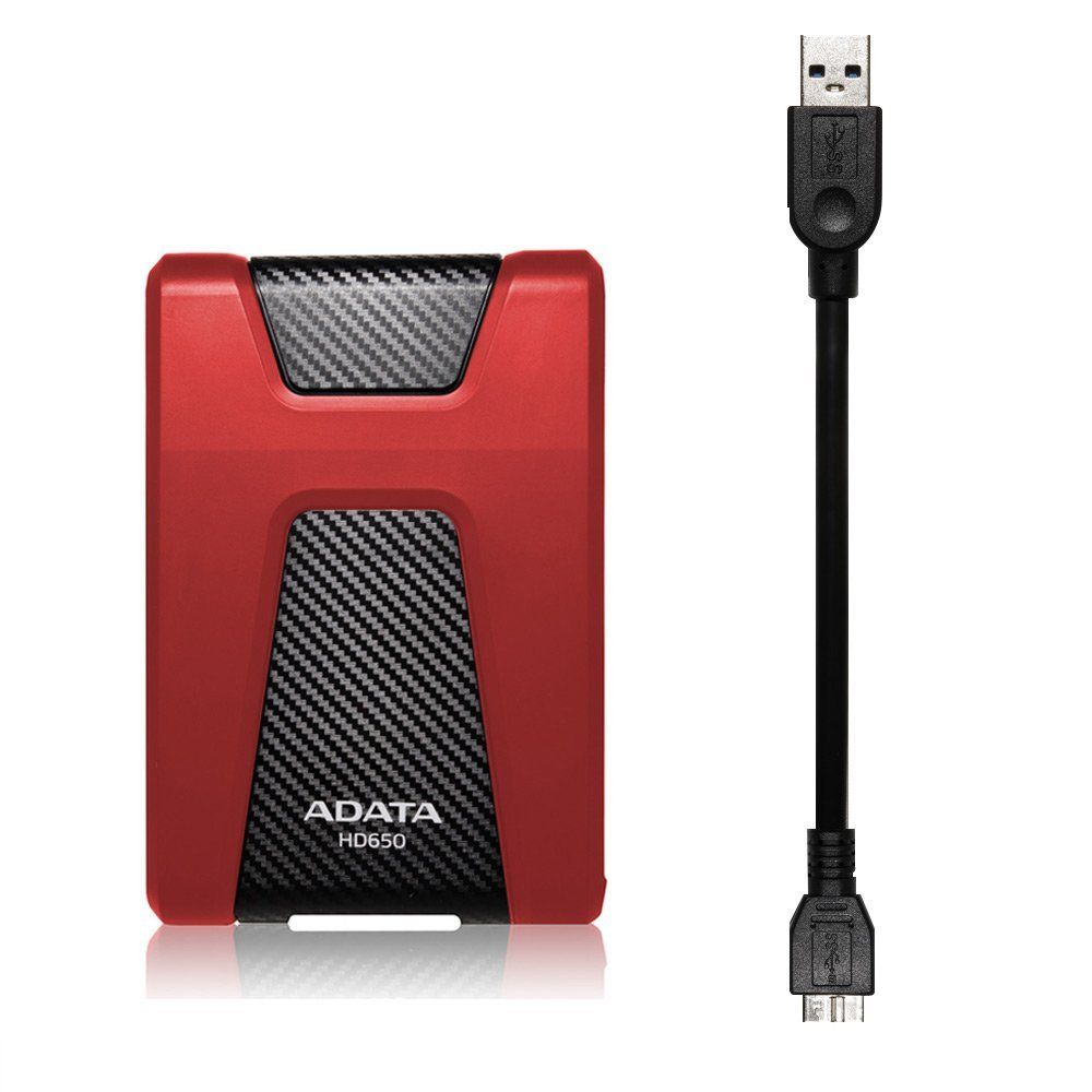 A-Data 1TB 2,5" HD650 USB3.1 Red