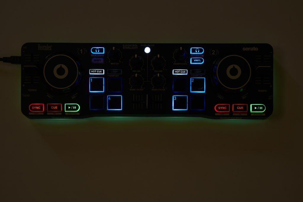 Hercules DJ Control Starlight Keverőpult Black