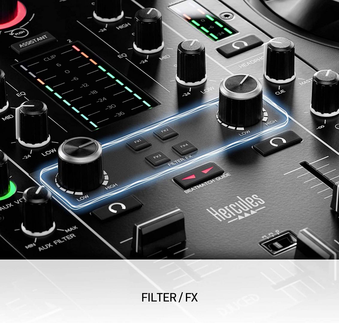 Hercules DJ Control Inpulse 500 Keverőpult Black