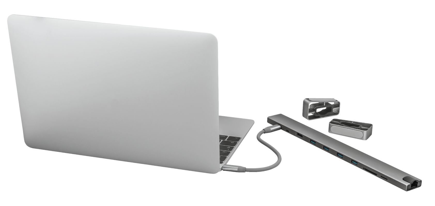 Trust Dalyx Aluminium 10-in-1 USB-C Multi-port Dock