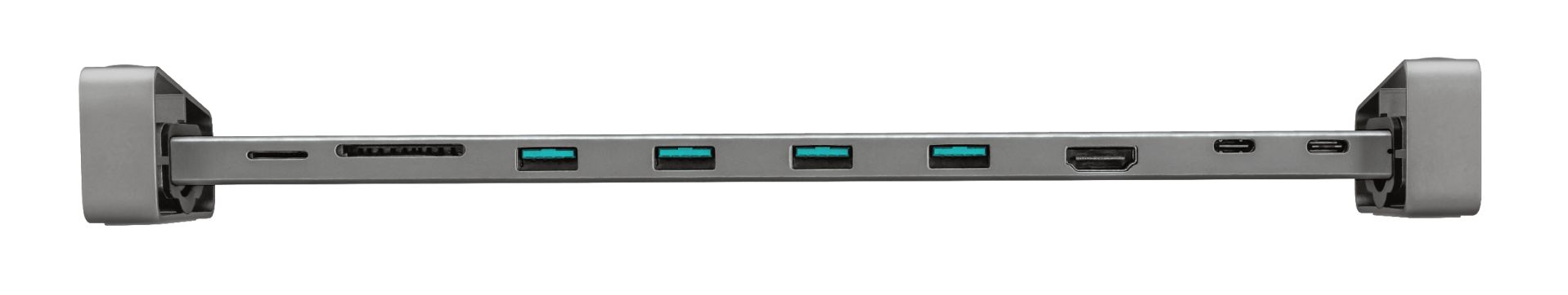 Trust Dalyx Aluminium 10-in-1 USB-C Multi-port Dock