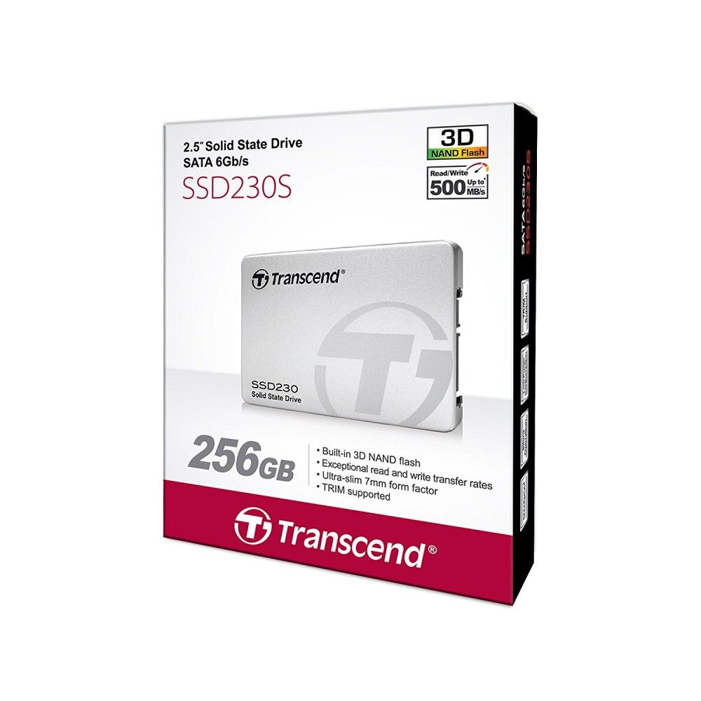 Transcend 256GB 2,5" SATA3 SSD230S TS256GSSD230S