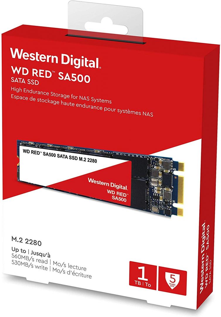 Western Digital 1TB M.2 2280 SA500 NAS Red