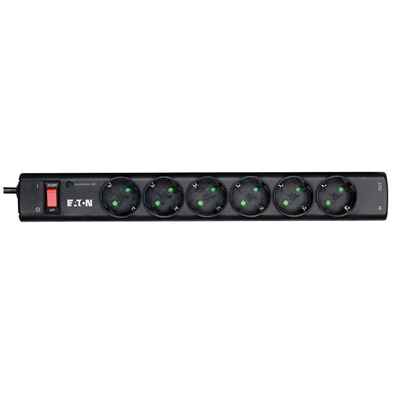 EATON Protection Strip 6 DIN túlfeszültség-védő elosztó + tel