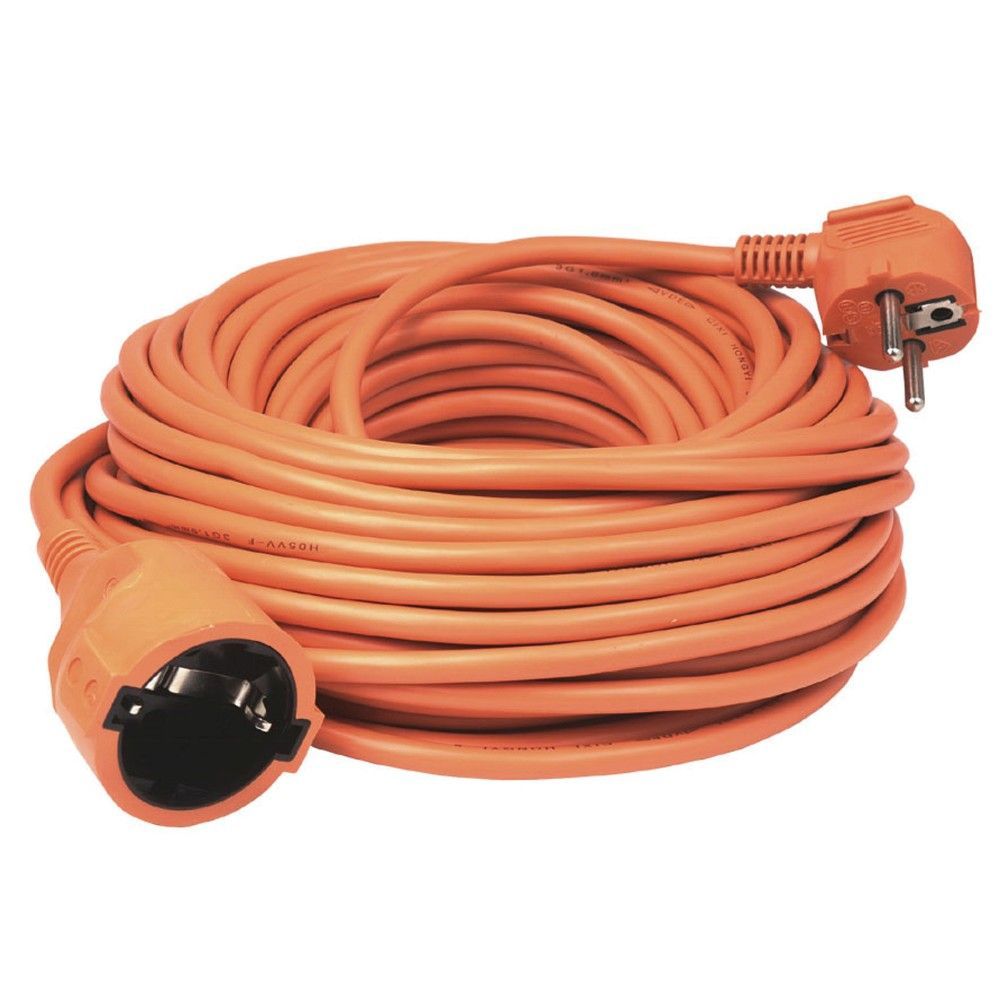 SAL NV 2-30/OR hálózati hosszabbító 30m Orange