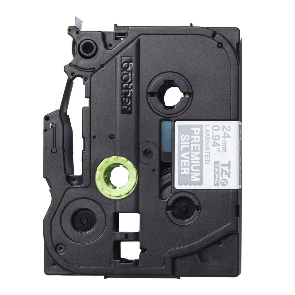 Brother TZe-PR955 laminált P-touch flexibilis szalag (24mm) Black on Grey - 8m