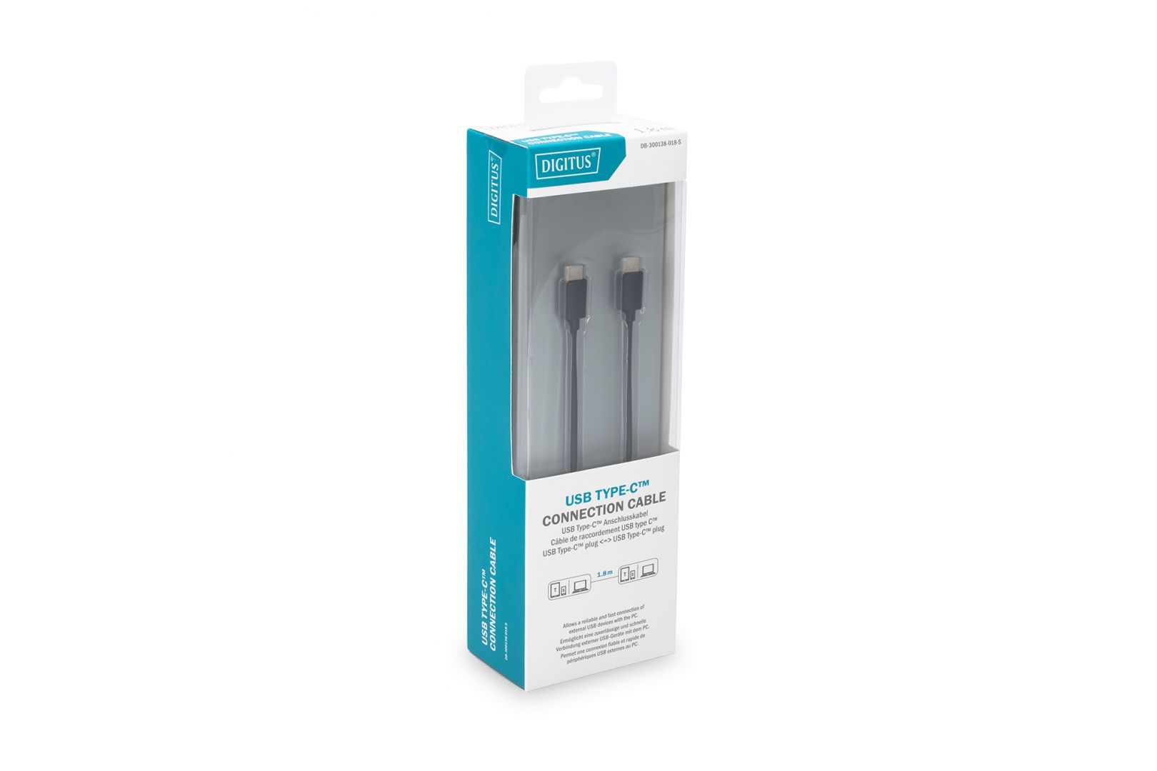Digitus USB Type-C connection cable, type C to C