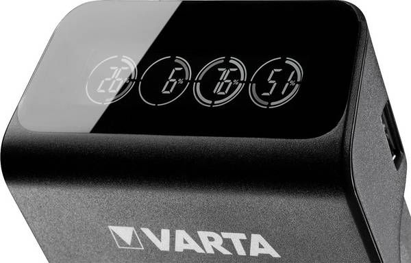 Varta LCD Plug-Plus NiMH AAA/AA/9V PP3 Charger