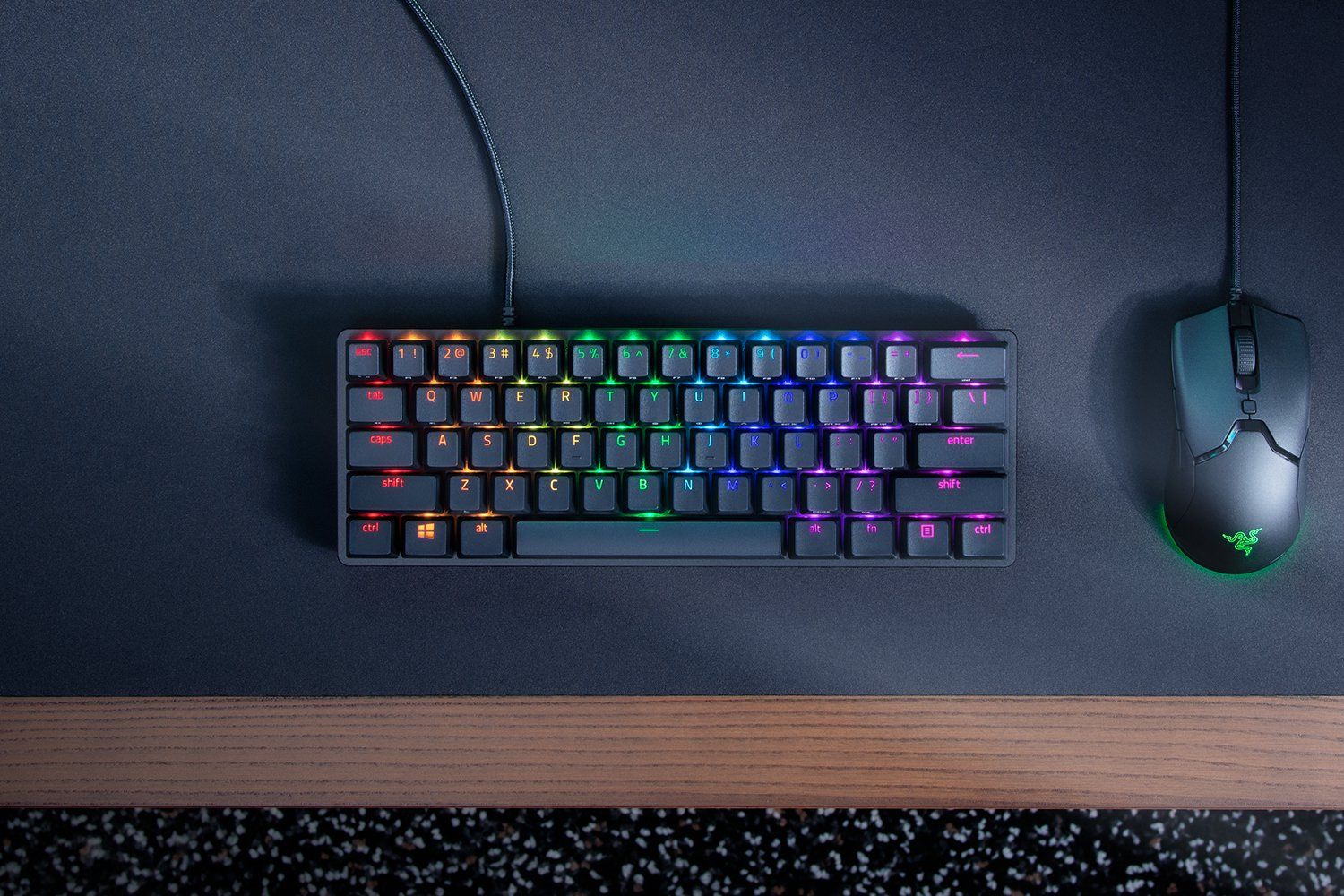 Razer Huntsman Mini (Purple Switch) keyboard  Black US