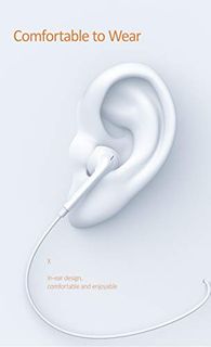 Usams HSEP3401 Type-C In-Ear Earphones White