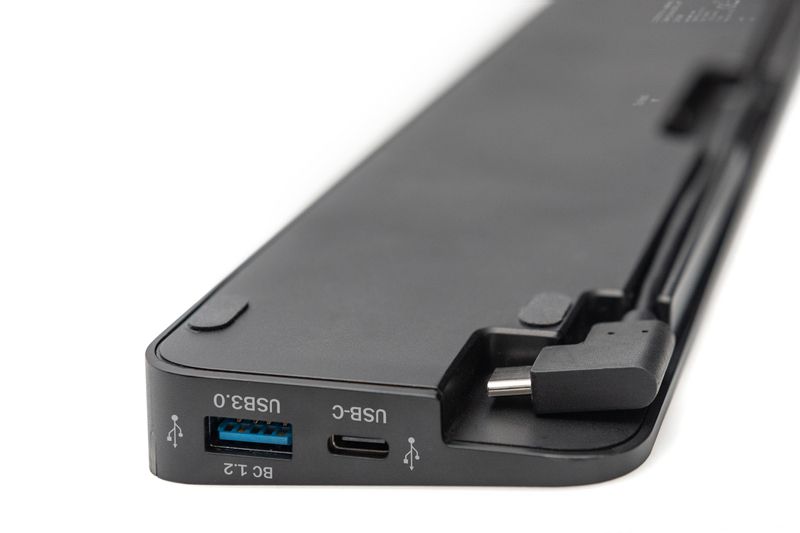 Digitus 14" Universal Notebook Docking Station, USB Type-C Black