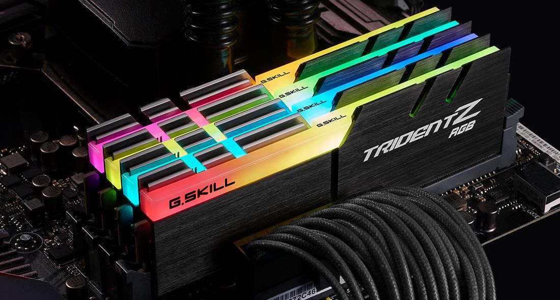 G.SKILL 32GB DDR4 3200Mhz Kit(4x8GB) Trident Z RGB