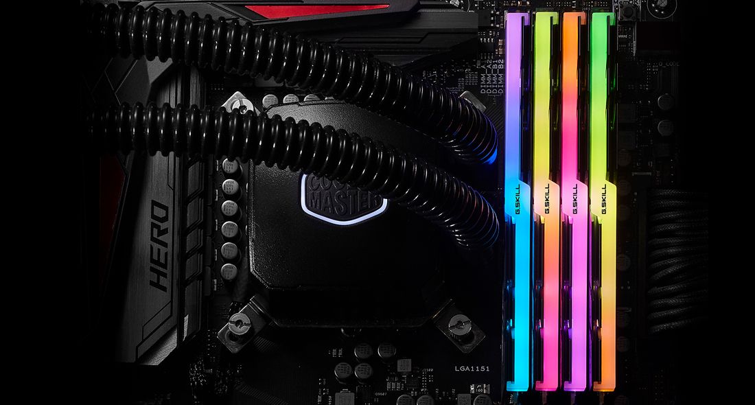 G.SKILL 32GB DDR4 3200Mhz Kit(4x8GB) Trident Z RGB