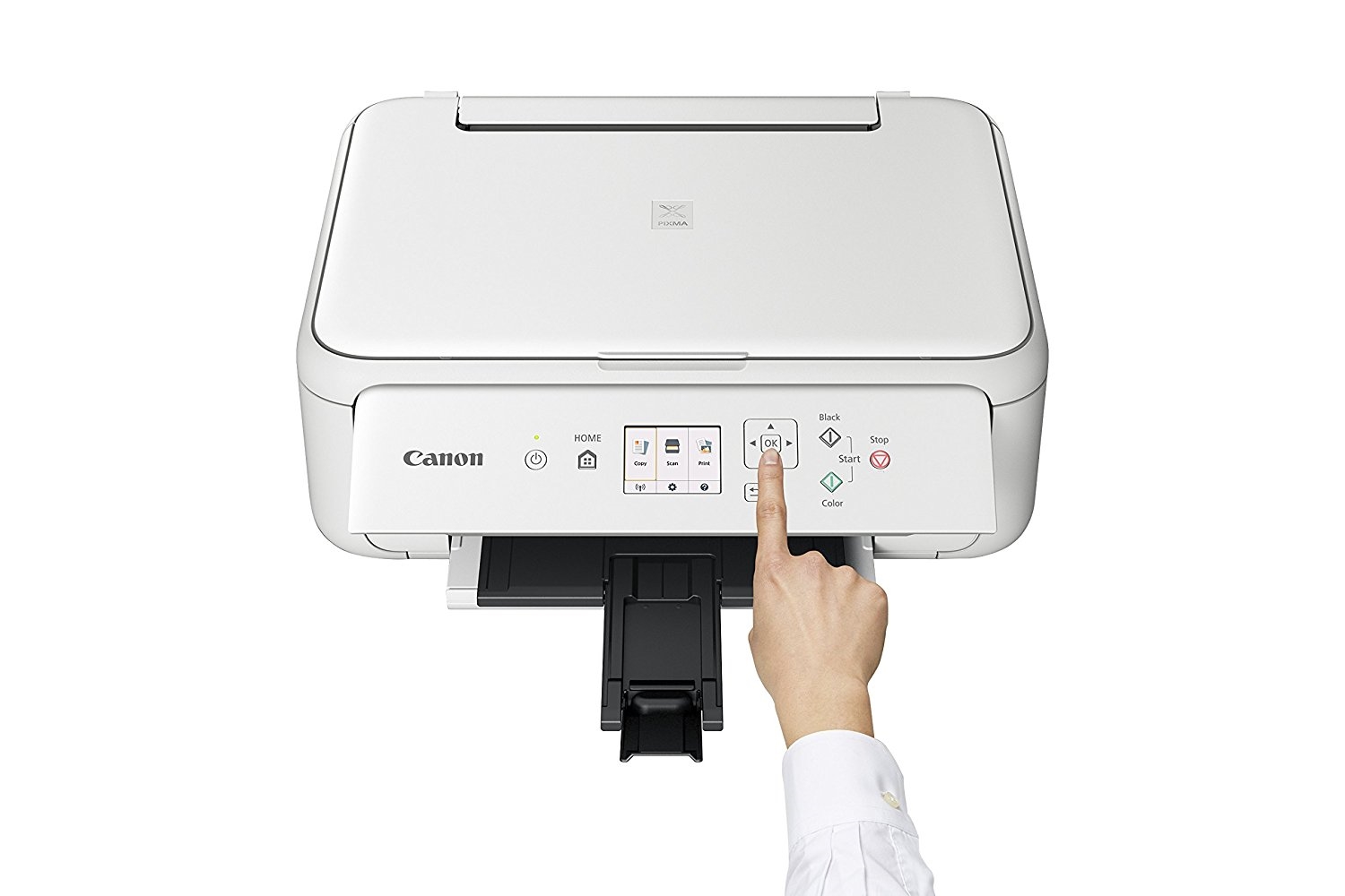 Canon TS5151 PIXMA wireless tintasugaras nyomtató/másoló/síkágyas scanner White