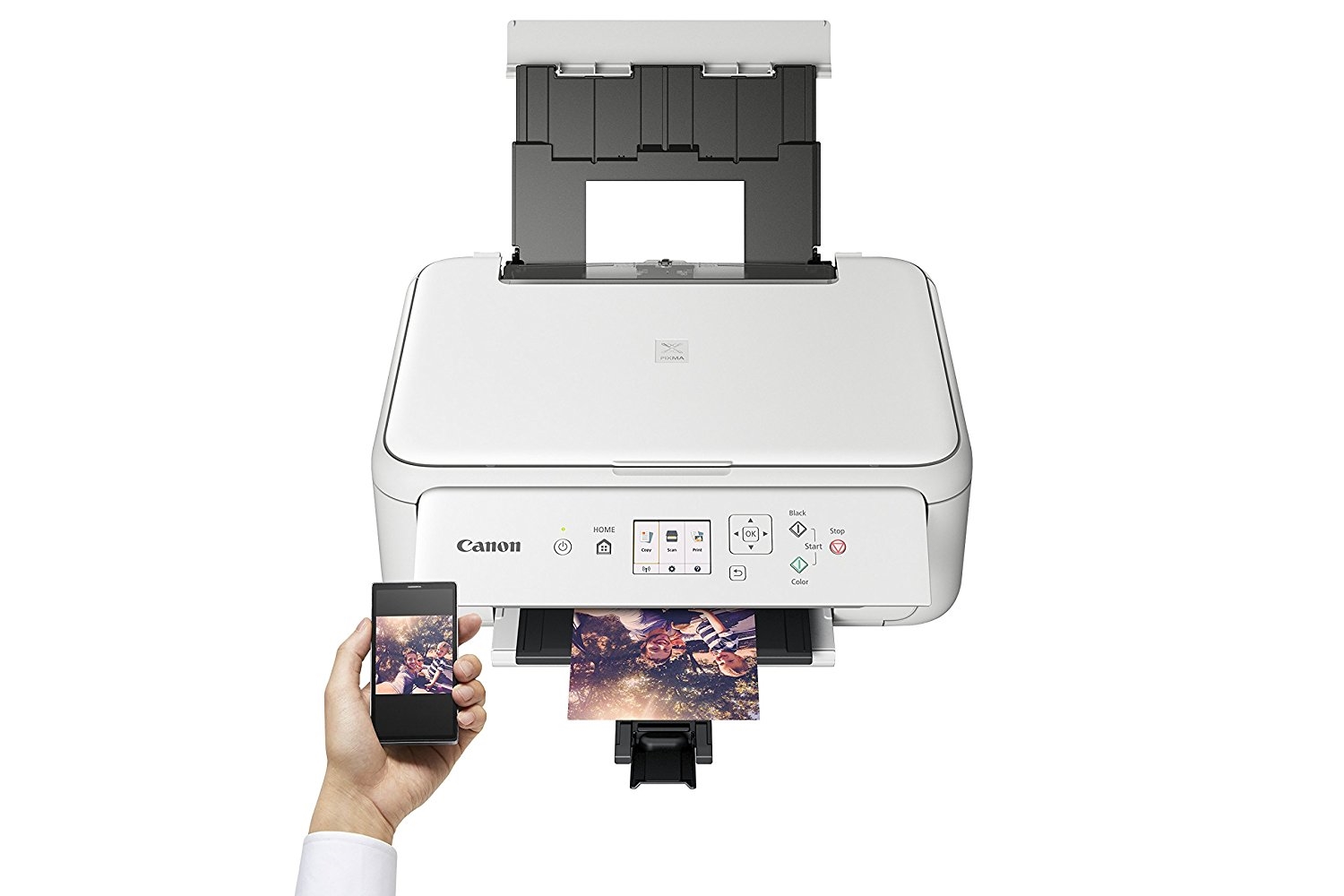 Canon TS5151 PIXMA wireless tintasugaras nyomtató/másoló/síkágyas scanner White