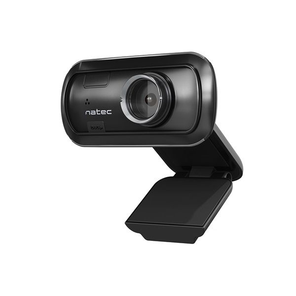 natec Lori Full HD Webkamera Black