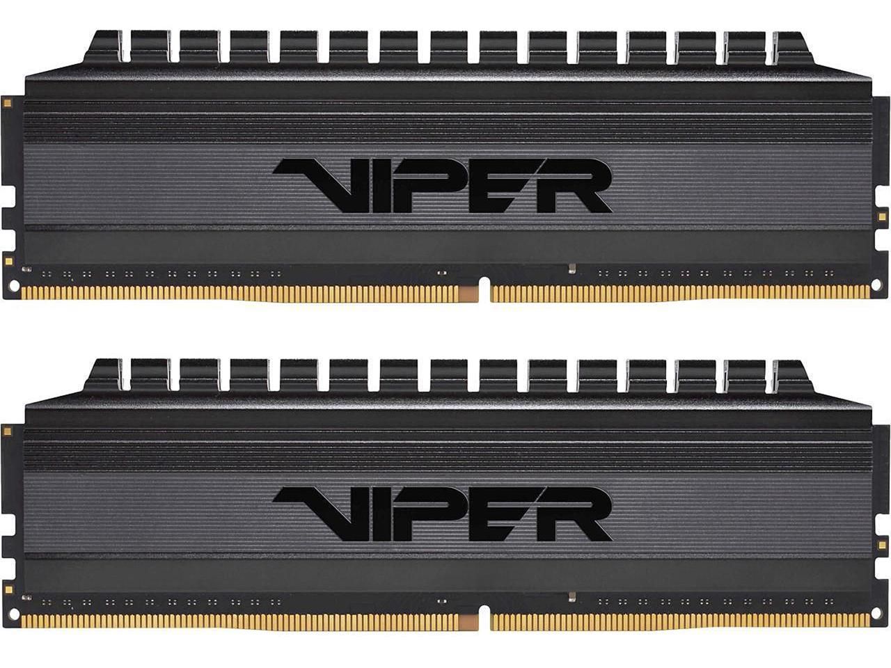 Patriot 64GB DDR4 3600MHz Kit(2x32GB) Viper Blackout